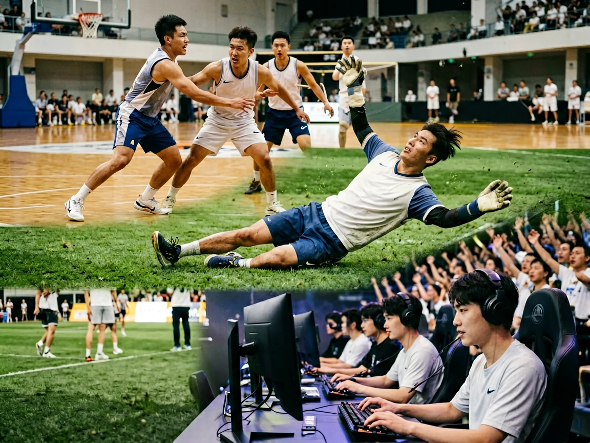 体育赛场准备,LGD和平精英